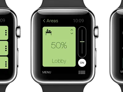Cloud Lighting Apple Watch Concept apple watch iot lighting ui ux watchos