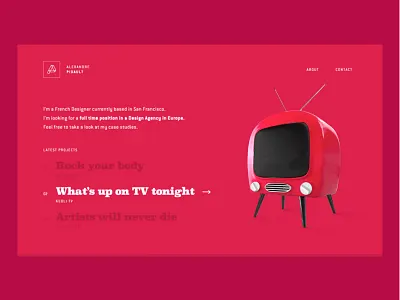 New portfolio online ! agency case design portfolio preview study ui ux
