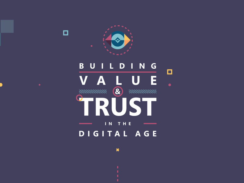 Cloud Trust 2d abstract cloud data microsoft transformation