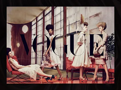 New VOGUE - Typeface teasing (2016) didone fashion font hendrick rolandez mode moinzek serif type typeface typography vogue