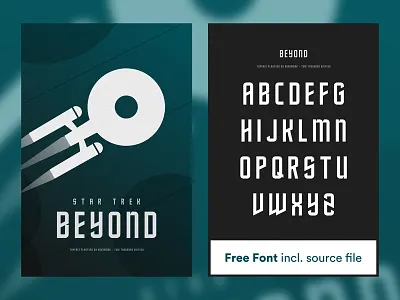 Poster Star Trek Beyond beyond playtime star trek typeface