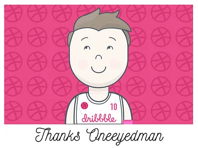 Thanks Oneeyedman dribbble invite thanks welcome