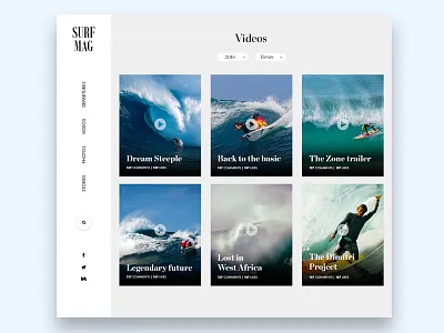 Category Page category extreme magazine ocean page roccano sea sport surf video waves