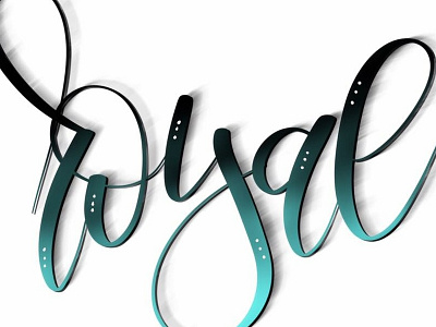Royal create handlettering ipadpro lettering typography