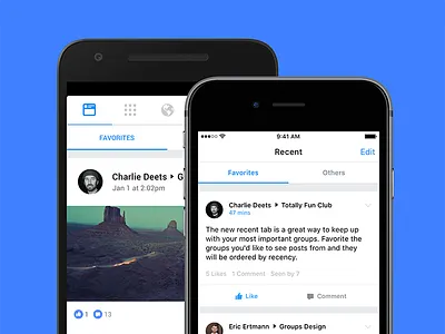 Facebook Groups - Recent Tab facebook groups recent tab