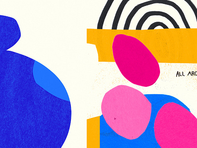 07 13 abstract collage color lines paper shapes texture