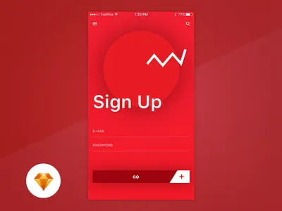 Sign Up - Day87/100 My UI/UX Free SketchApp Challenge day100 enter free freebie ios login sign up sketch sketchapp ui ui design ux