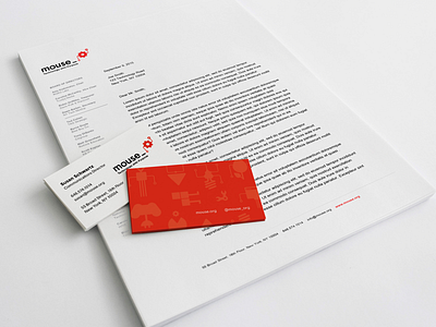 New Brand Rollout With Mouse brand character icon logo mouse technology visual identity