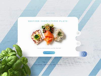 Daily UI #010 Social Share cool dailyui dailyuichallenge dribbble everyday icon minimal modern seafood sterjo ui