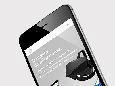 Plume Mobile art direction character mobile plume pre order responsive design website layout
