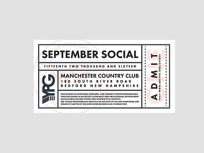 Event Invitation design graphic design invitation ticket young professional
