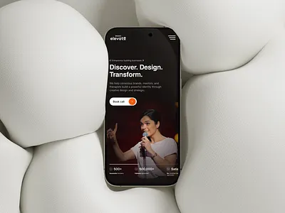 Personal Branding Coach Mobile Responsive Design agency website branding design good design graphic design landing page minimal design popular design responsive design sayedur06