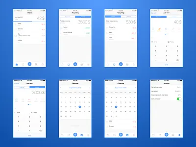 New app i am working on! Looking for feedback and app testers. app application clean finance ios payments personal ui
