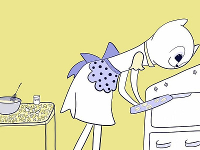 Making Biscuits 100catsdoingthings biscuits cat cat drawing cat illustration kitty kitty illustration