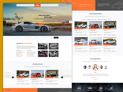 Auto Showroom - Creative Version auto automotive car car dealer car dealership dealer dealership inventory listing motorcycle truck vehicle