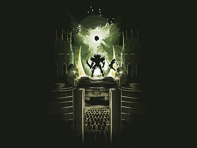 Crota's End bungie bungiedaycontest crota crotas end destiny game hunter poster raid tee titan warlock