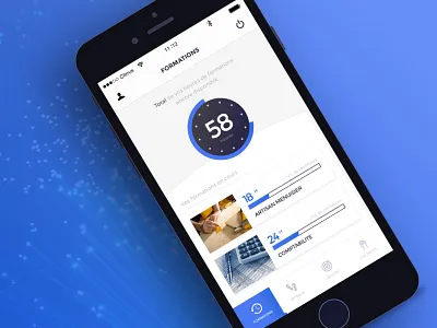 Preview App - Professional Trainning Counter app bar counter dashboard ios progress ui ux