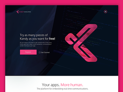 Kandy Website - Redesign concept clean kandy minimal ui ux website website design