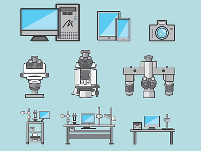 CSI Forensic Icons camera crime csi device flat icon investigation microscope phone scene screen tablet