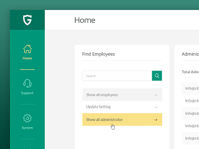 Mobile Guard admin panel dashboard grid base icons pakistan remote responsive ui design ui ux web app