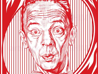 Don Knotts' Hot Sauce Mock Label Mockup don knotts graphic design hot sauce illustration mock label mockup
