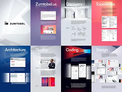 Zumtobel Case Study behind the scenes case study design readymag ux
