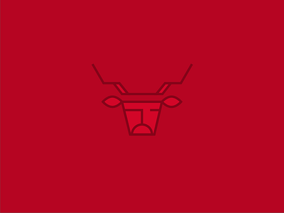 Steaks 'n Bulls america bull cow icon illustration logo mark meat midwest steak
