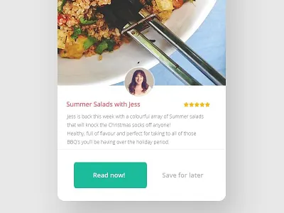 Health cards cards dashboard health