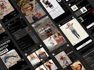 Hollister App app redesign