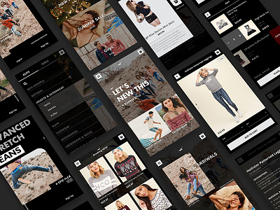 Hollister App app redesign