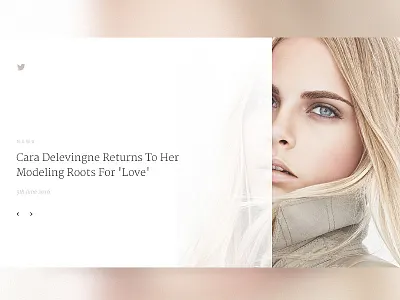 Minimal Blog Feature blog minimal model transparent ui ux