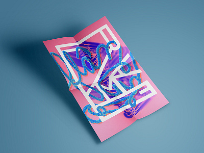 frame. focus. flâneur poster typography