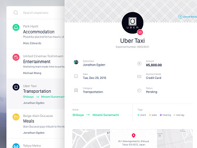 Expenses Manager App app clean expense manager expenses icons inbox minimal product product design profile ui ux