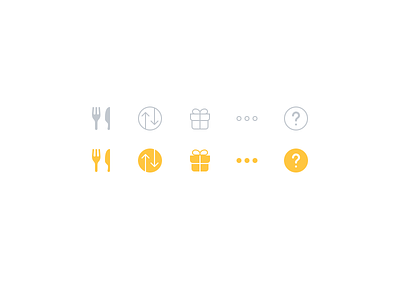 Tastebud Tab Bar Icons bar glyph glyphs icon icons ios pictogram pictograms tab tabs tastebud