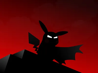 Weekly Challenge 4 - Superhero anime batman cape cartoon comics dark funny go night pikachu pokemon