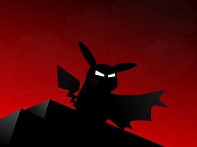 Weekly Challenge 4 - Superhero anime batman cape cartoon comics dark funny go night pikachu pokemon