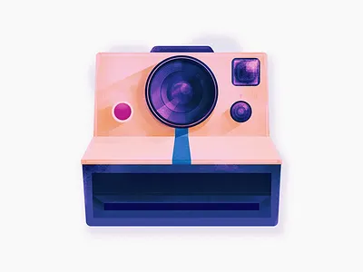 Smile :) camera data grid illustrator less minimal photoshop polaroid poster shapes simple template