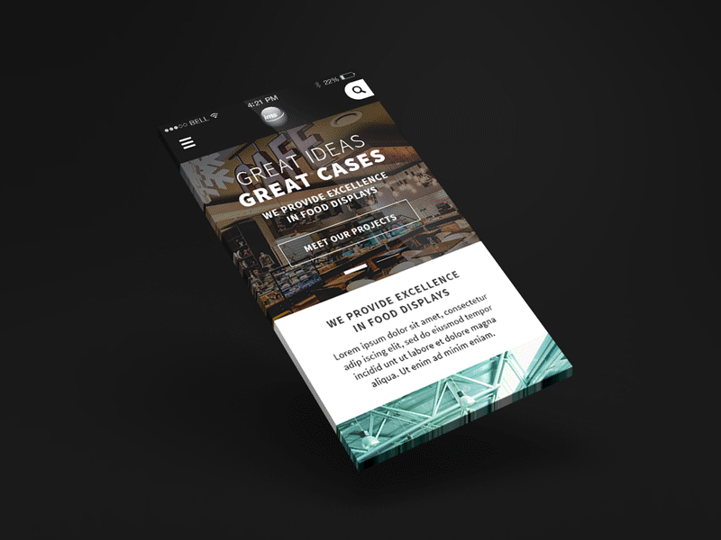 Responsive Website - Mobile graphic design landing page ui ui design web website