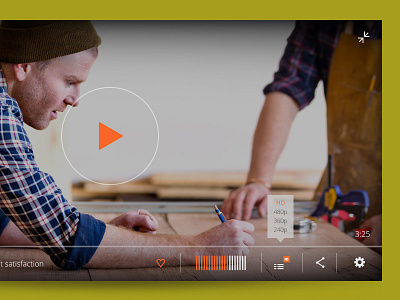 HD_Video Idea interact module play player splash video