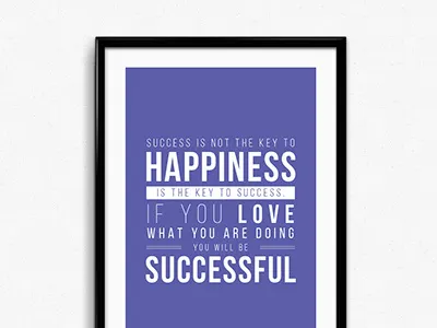 Sales Quote Poster color contrast minimal poster print quote typographic