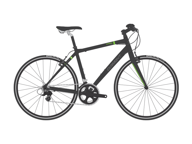 Clamont Lifestyle Frame Designs bike clamont decals graphic design illustration lifestyle