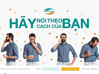 Viettel Telecom - Re-design hcm nam telecom website