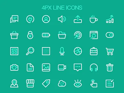 Line Icon free line psd