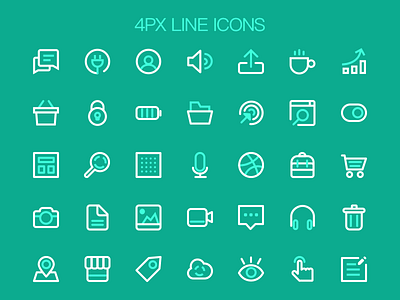 Line Icon free line psd