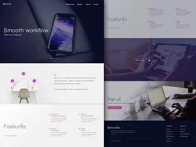 Boruvka Website Overall boruvka features it landing marta page stachecka technology