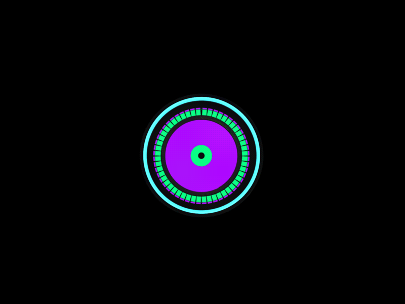 Retro FUI animation fui interface motion ui