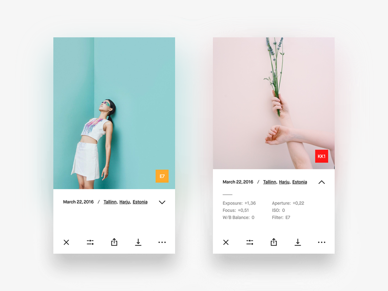 Example of VSCO Photo Description