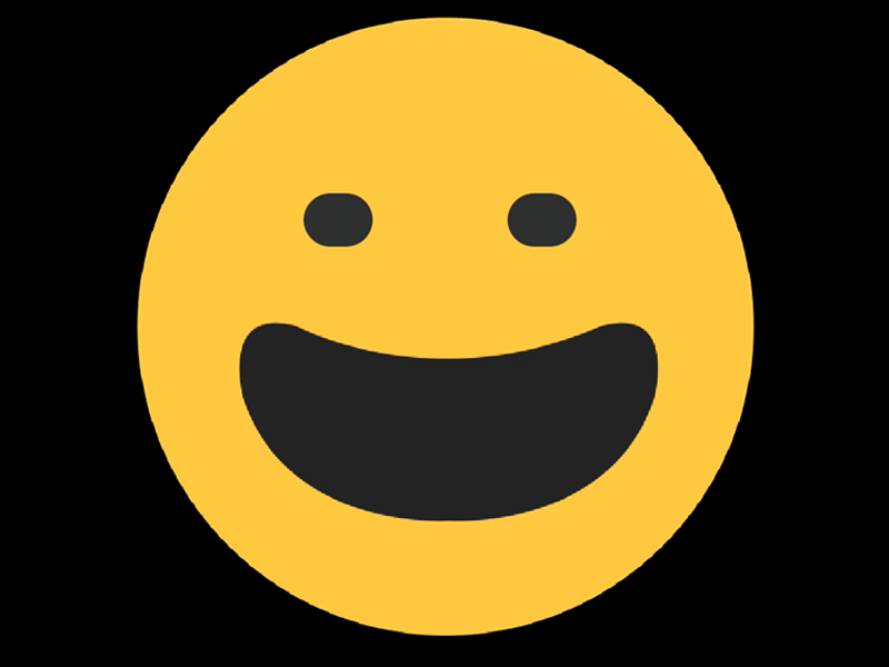 Smiling (with principle working file) animation emoji smiley