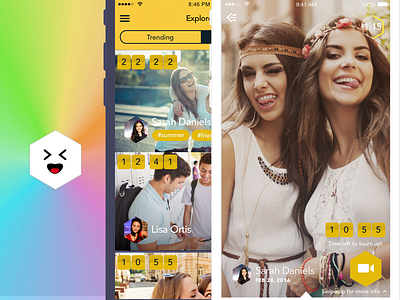Tuurnt - Group photo and video sharing app friends high school ios iphone mobile photos school snapchat teenagers teens videos