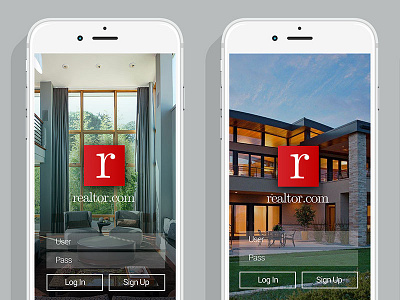 Realtor App designs, themes, templates and downloadable graphic ...